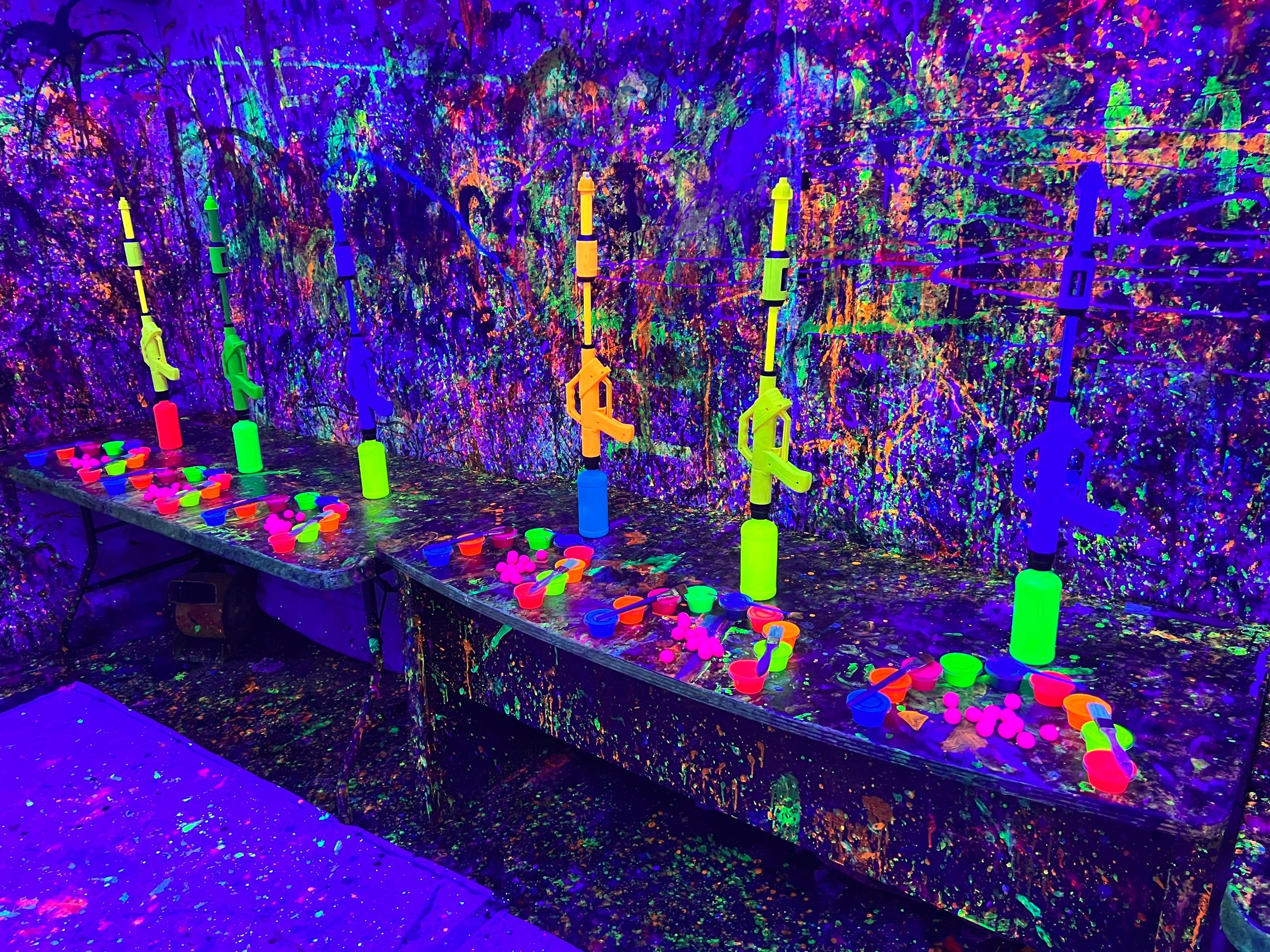 Glow Paint Rage (per person)